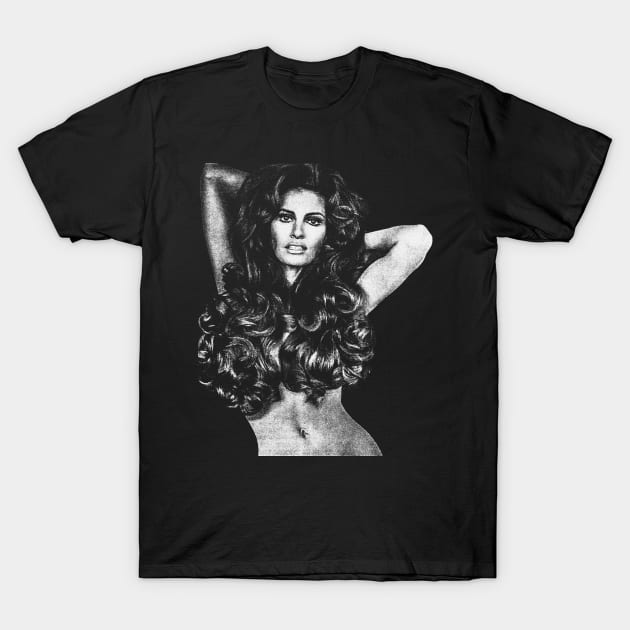 Raquel Welch T-Shirt by Riso Art